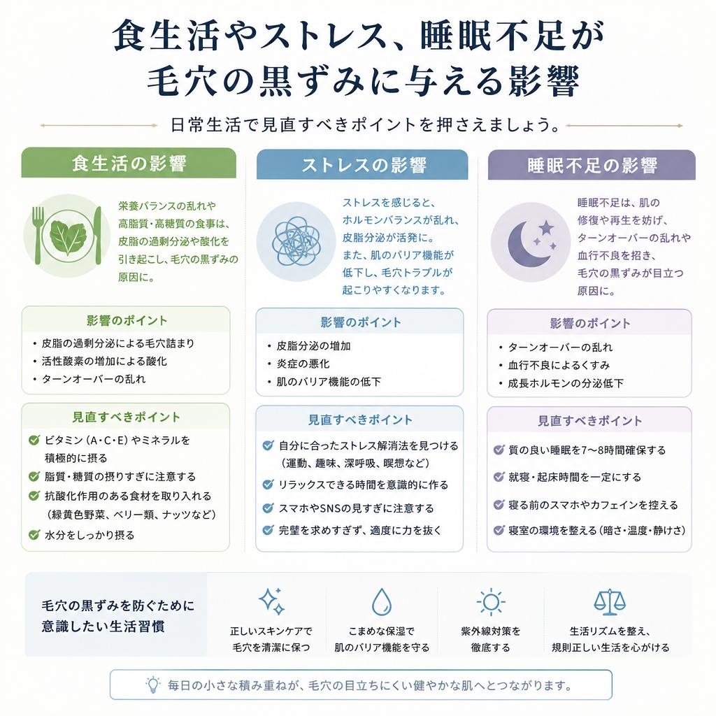 生活習慣がもたらす影響