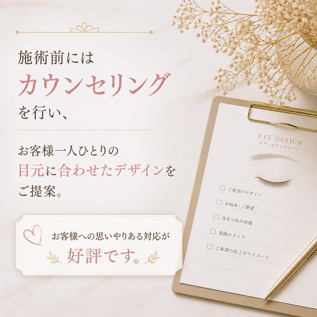丁寧なお客様対応