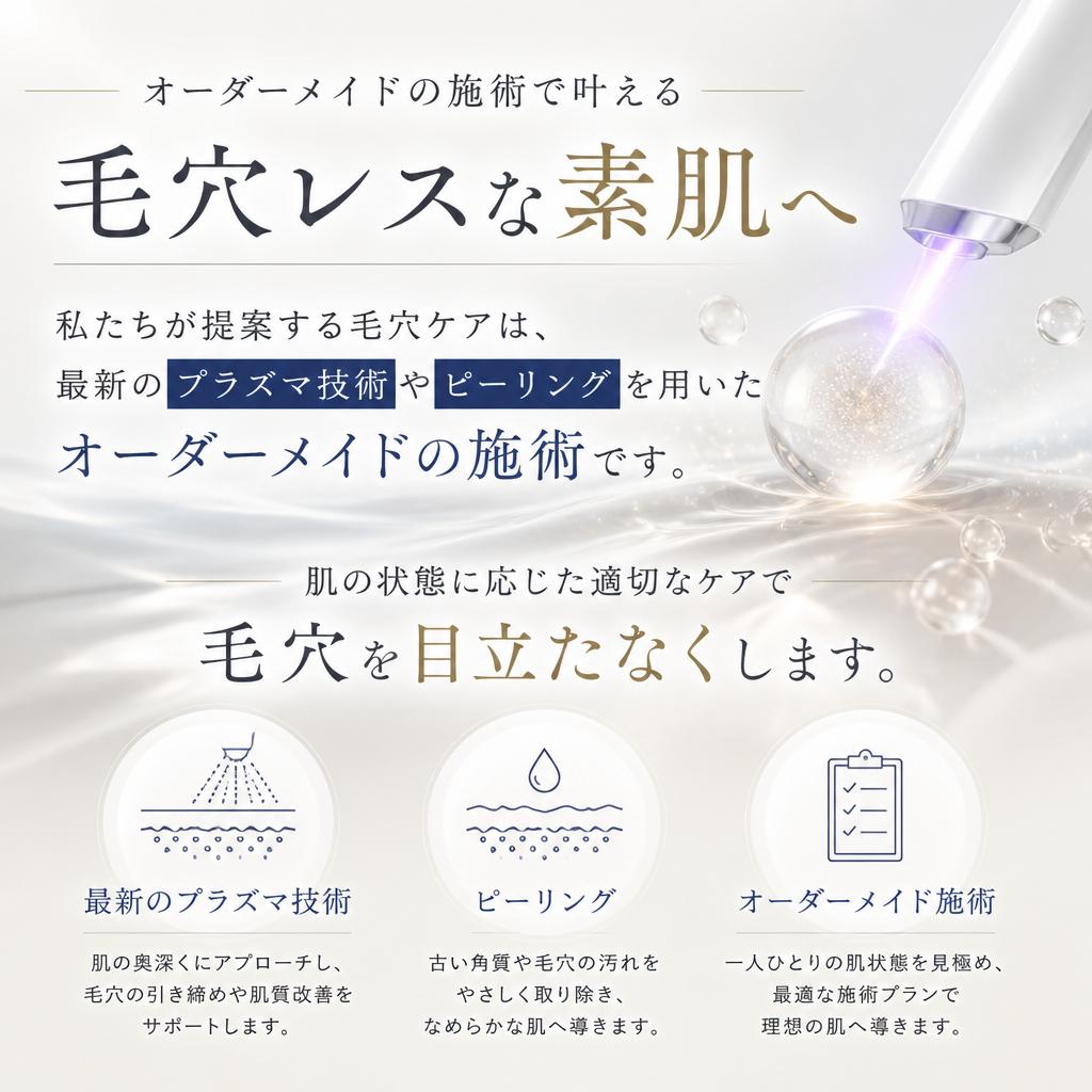 Lyspoisの毛穴ケアの特徴