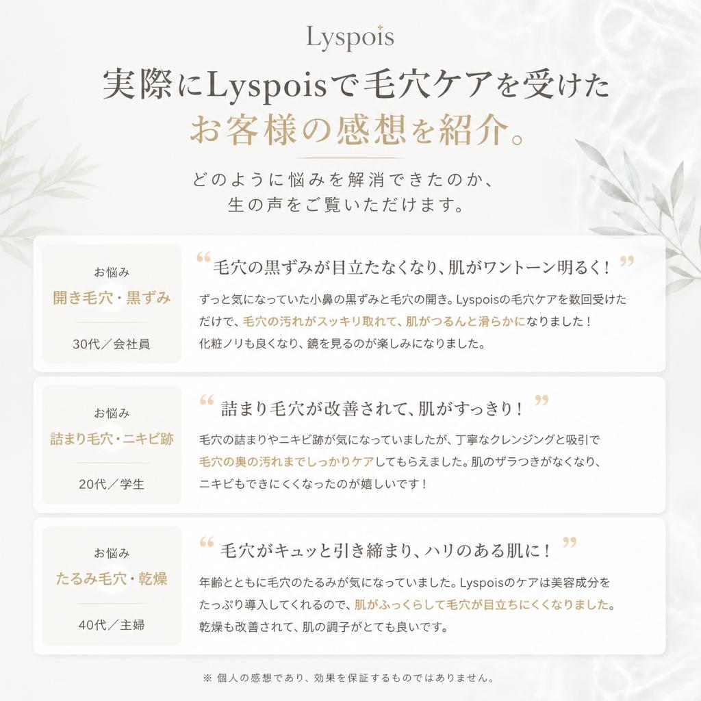 お客様の声