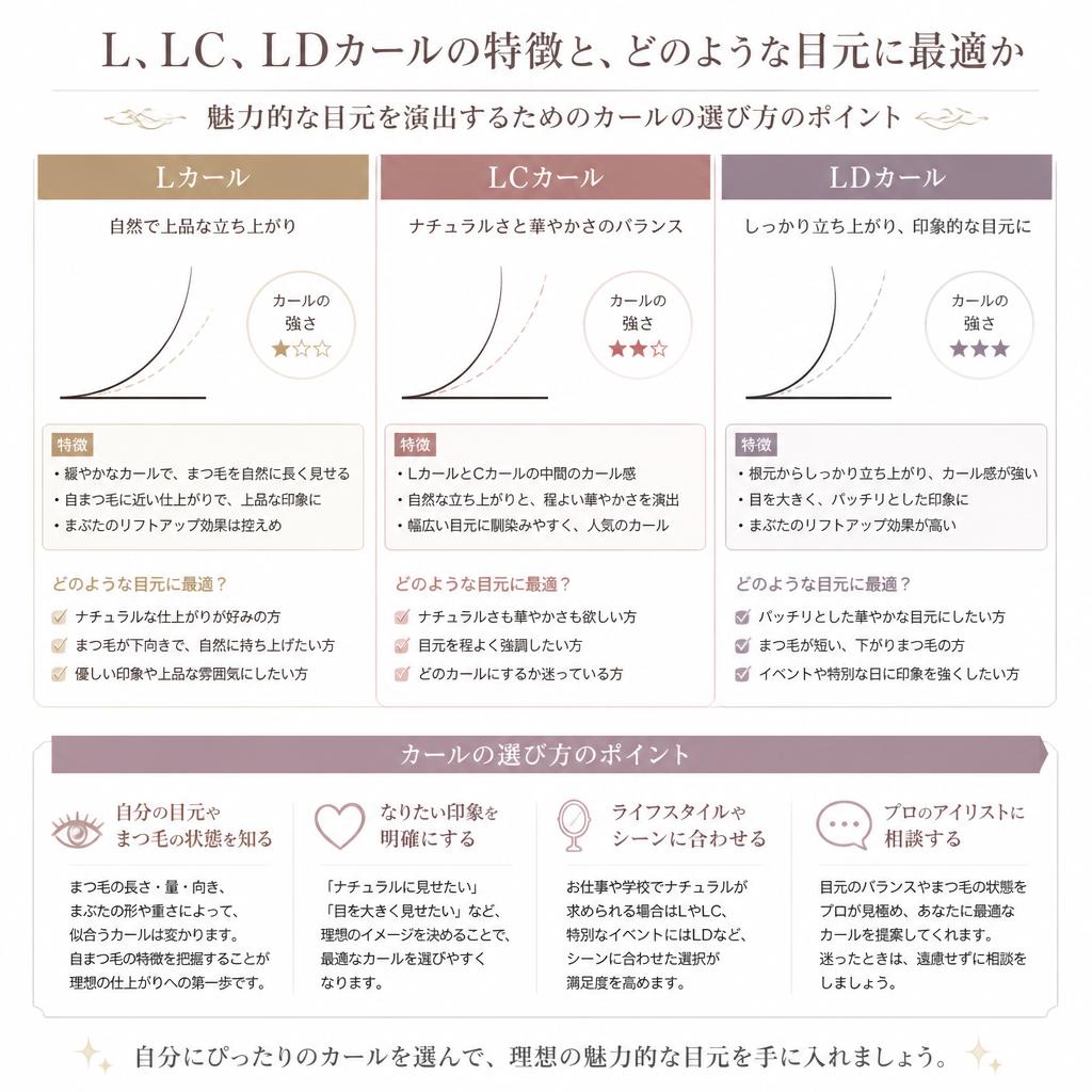 カールの種類について