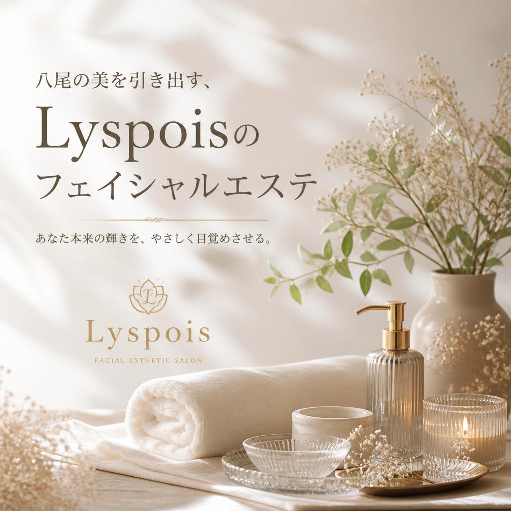 八尾の美を引き出す、Lyspoisのフェイシャルエステ