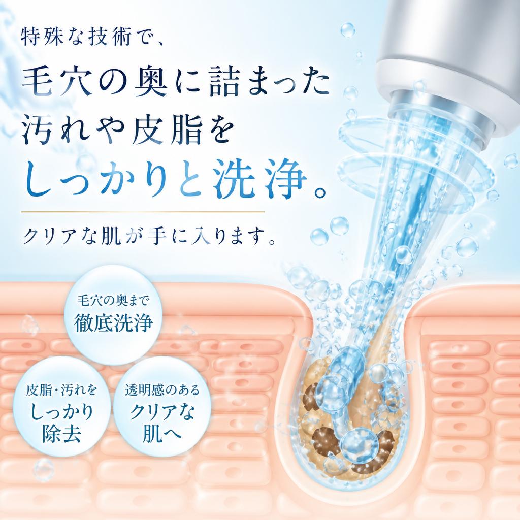 Lyspoisの毛穴洗浄