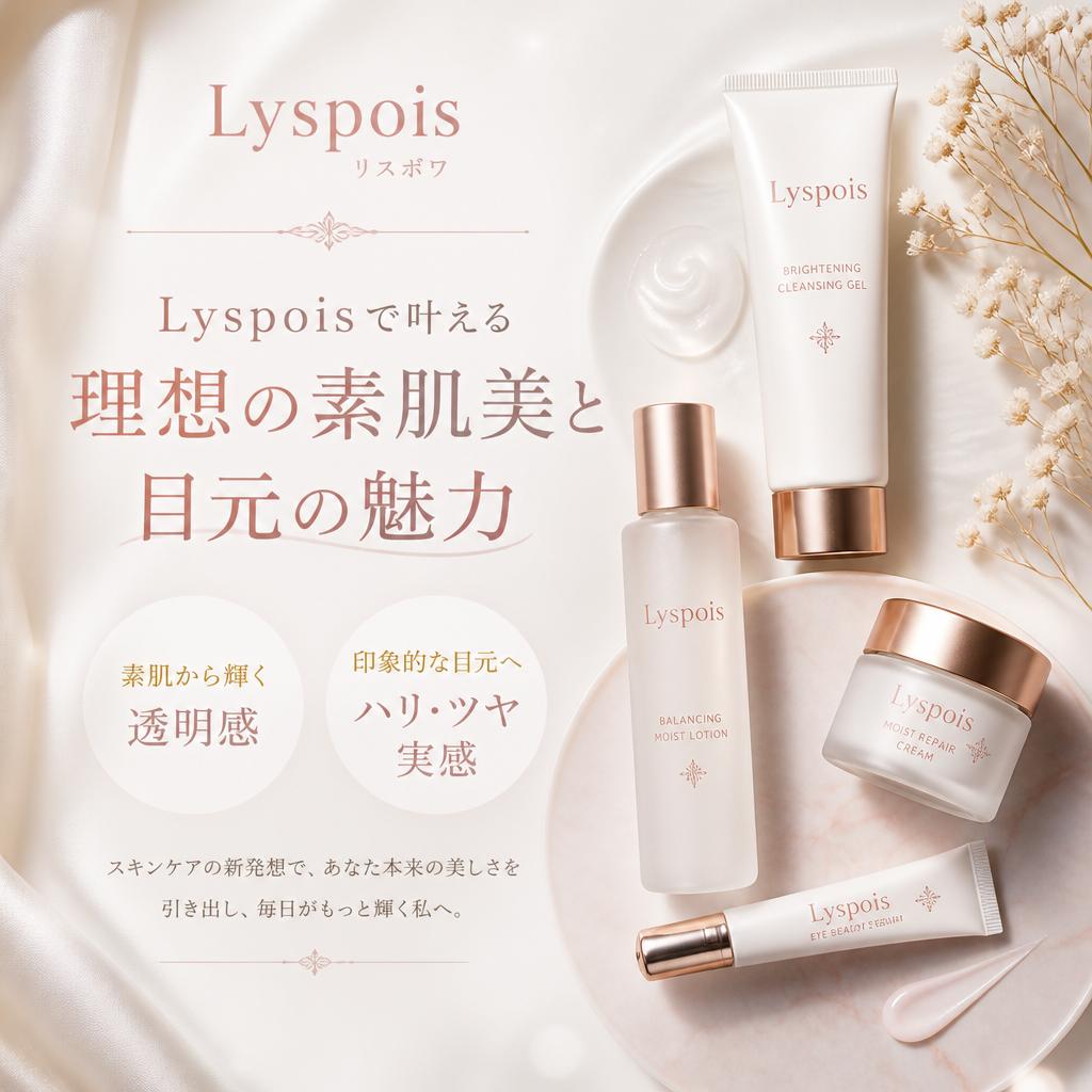 Lyspoisで叶える理想の素肌美と目元の魅力