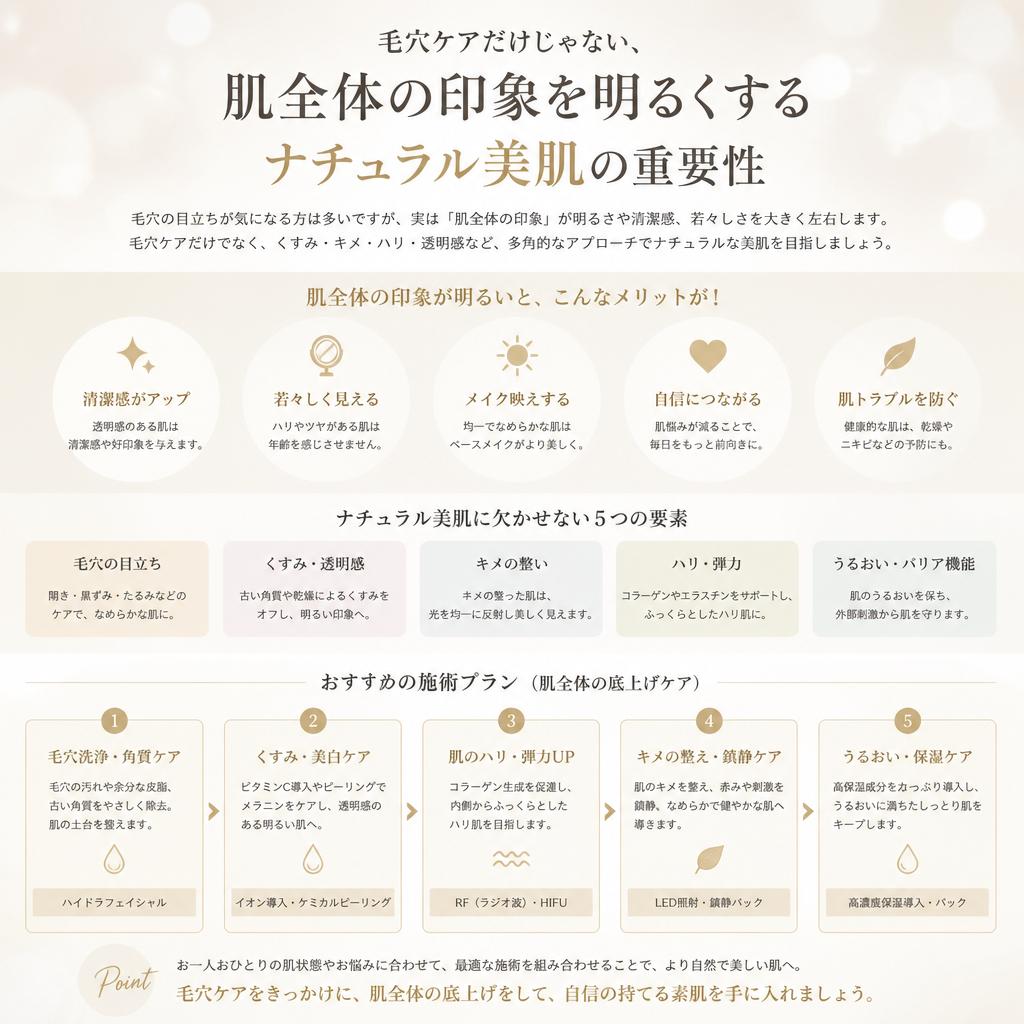 4. 透明感のあるナチュラル美肌を手に入れよう